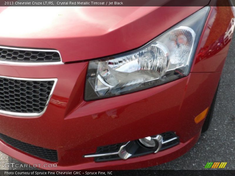 Crystal Red Metallic Tintcoat / Jet Black 2013 Chevrolet Cruze LT/RS