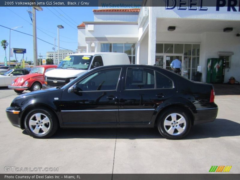 Black / Grey 2005 Volkswagen Jetta GLS Sedan