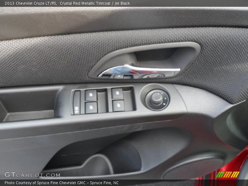 Crystal Red Metallic Tintcoat / Jet Black 2013 Chevrolet Cruze LT/RS