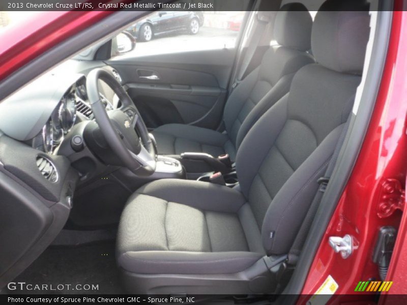 Crystal Red Metallic Tintcoat / Jet Black 2013 Chevrolet Cruze LT/RS