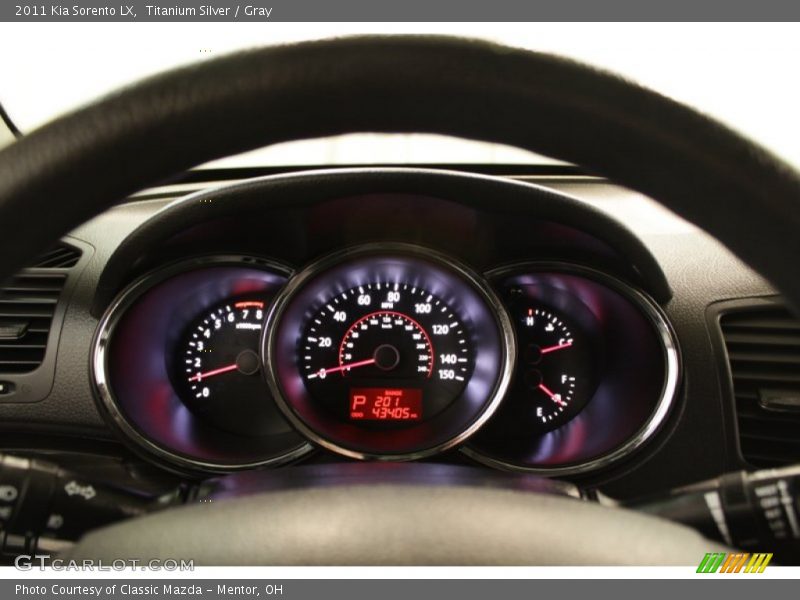 Titanium Silver / Gray 2011 Kia Sorento LX