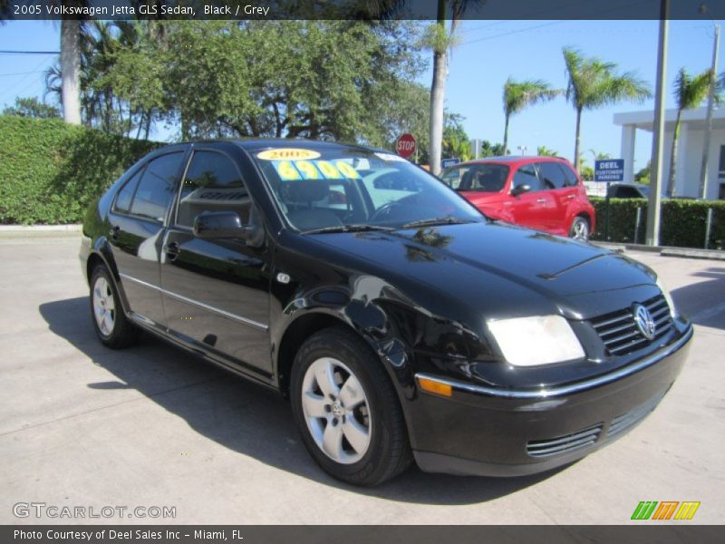 Black / Grey 2005 Volkswagen Jetta GLS Sedan