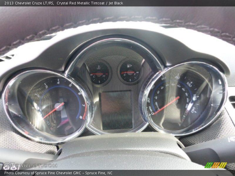 Crystal Red Metallic Tintcoat / Jet Black 2013 Chevrolet Cruze LT/RS