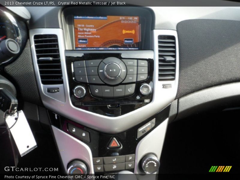 Crystal Red Metallic Tintcoat / Jet Black 2013 Chevrolet Cruze LT/RS