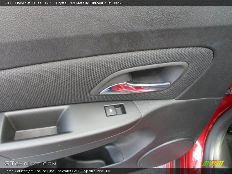 Crystal Red Metallic Tintcoat / Jet Black 2013 Chevrolet Cruze LT/RS