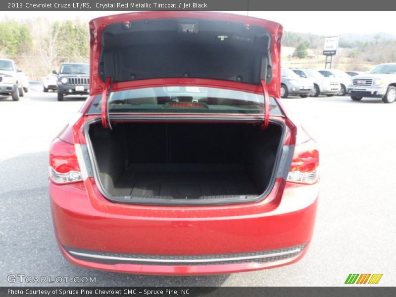 Crystal Red Metallic Tintcoat / Jet Black 2013 Chevrolet Cruze LT/RS
