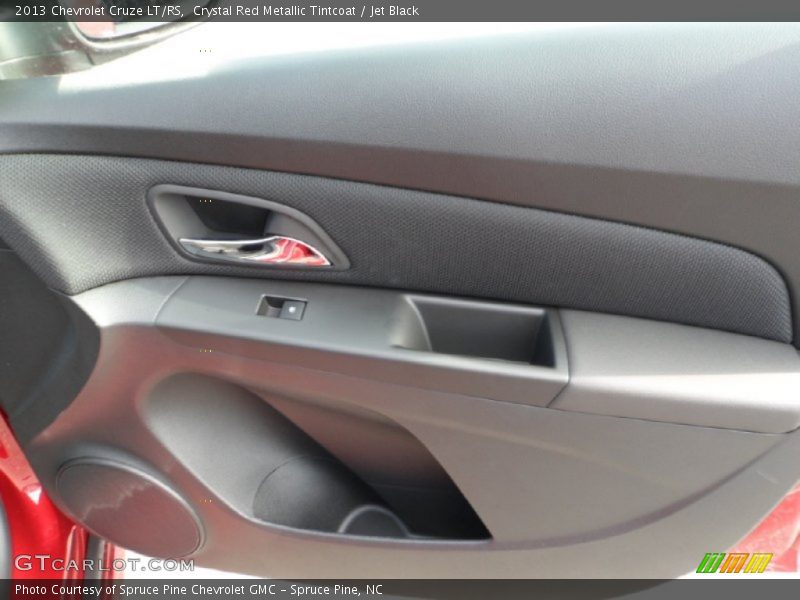 Crystal Red Metallic Tintcoat / Jet Black 2013 Chevrolet Cruze LT/RS