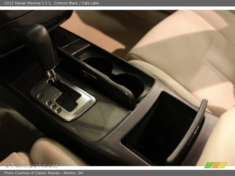 Crimson Black / Cafe Latte 2012 Nissan Maxima 3.5 S