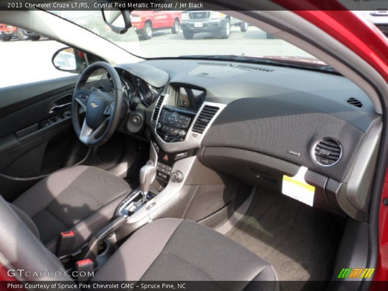 Crystal Red Metallic Tintcoat / Jet Black 2013 Chevrolet Cruze LT/RS