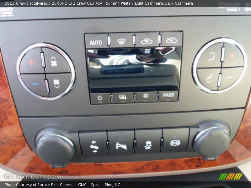 Controls of 2013 Silverado 2500HD LTZ Crew Cab 4x4