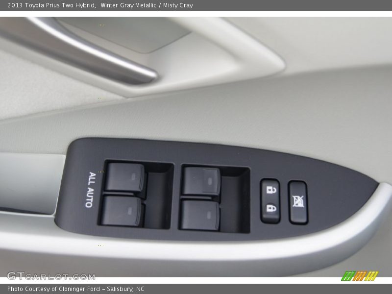 Controls of 2013 Prius Two Hybrid