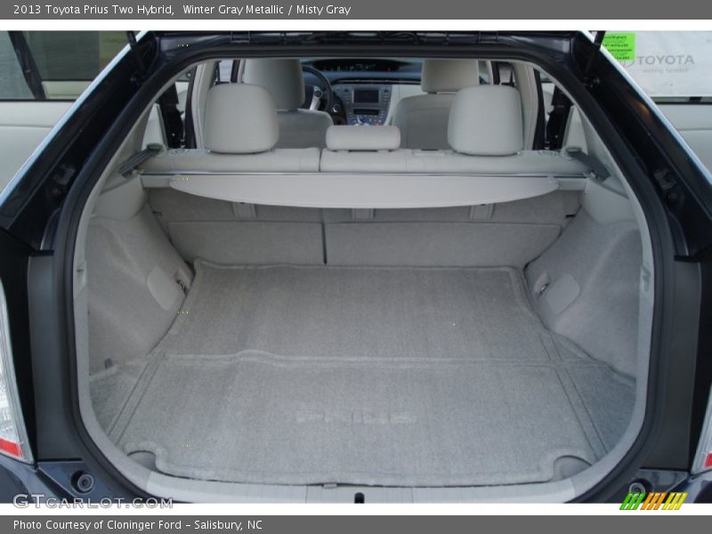  2013 Prius Two Hybrid Trunk