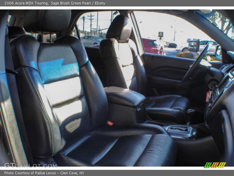 Sage Brush Green Pearl / Ebony 2006 Acura MDX Touring