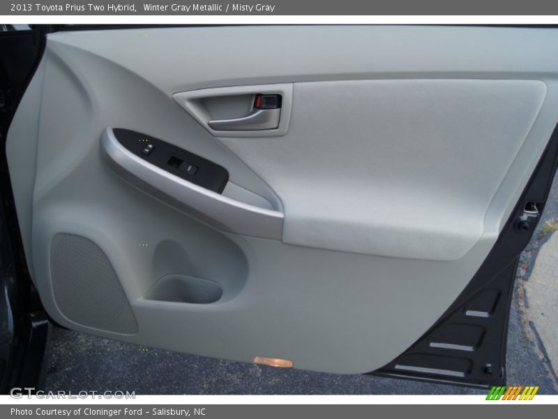 Door Panel of 2013 Prius Two Hybrid