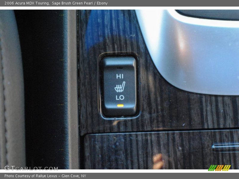 Sage Brush Green Pearl / Ebony 2006 Acura MDX Touring