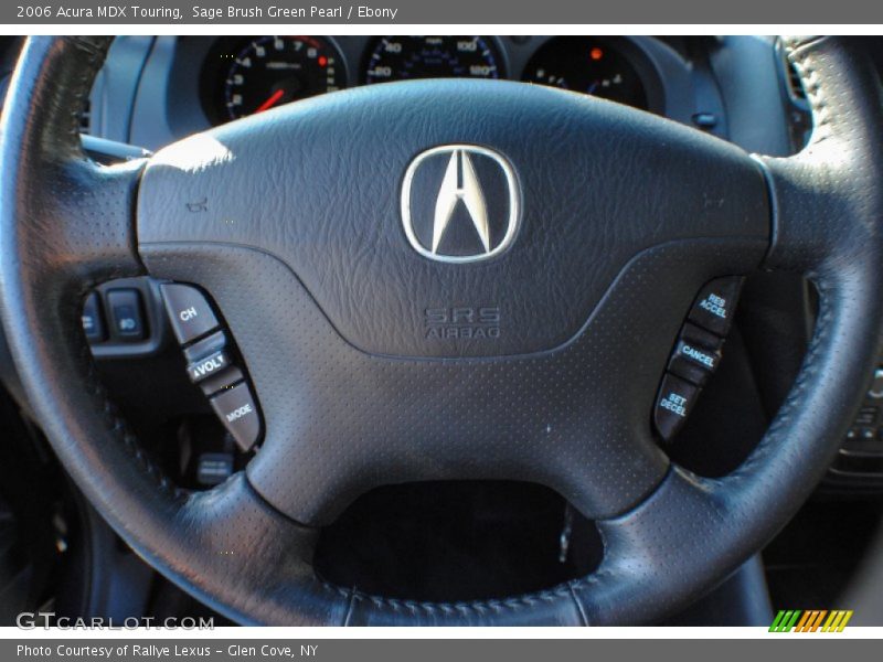 Sage Brush Green Pearl / Ebony 2006 Acura MDX Touring