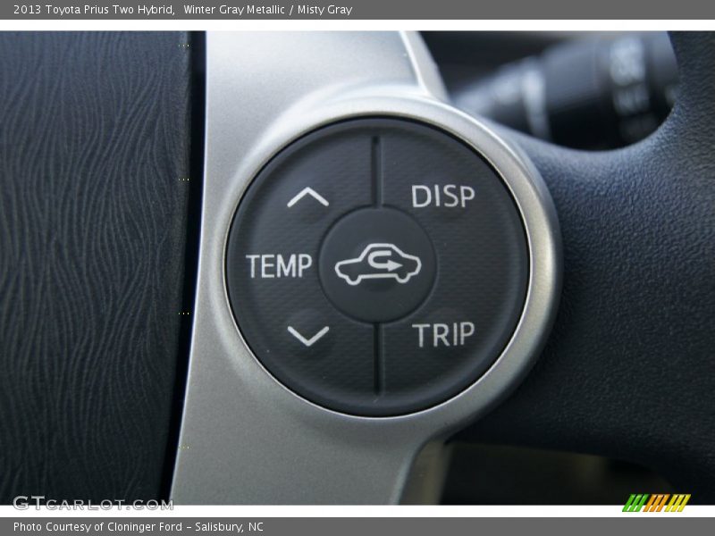Controls of 2013 Prius Two Hybrid