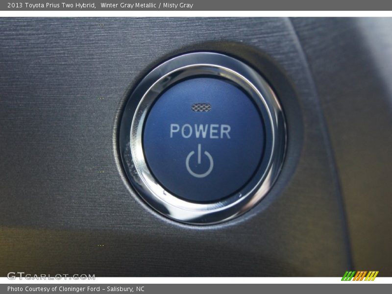 Controls of 2013 Prius Two Hybrid