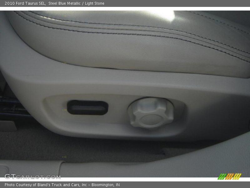 Steel Blue Metallic / Light Stone 2010 Ford Taurus SEL