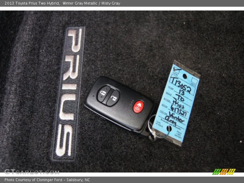 Keys of 2013 Prius Two Hybrid