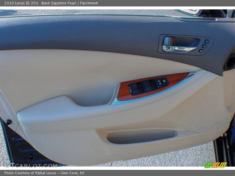 Black Sapphire Pearl / Parchment 2010 Lexus ES 350