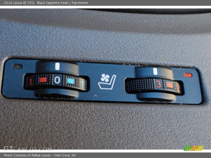 Black Sapphire Pearl / Parchment 2010 Lexus ES 350