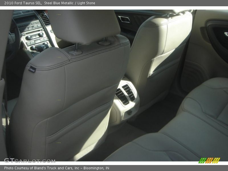 Steel Blue Metallic / Light Stone 2010 Ford Taurus SEL