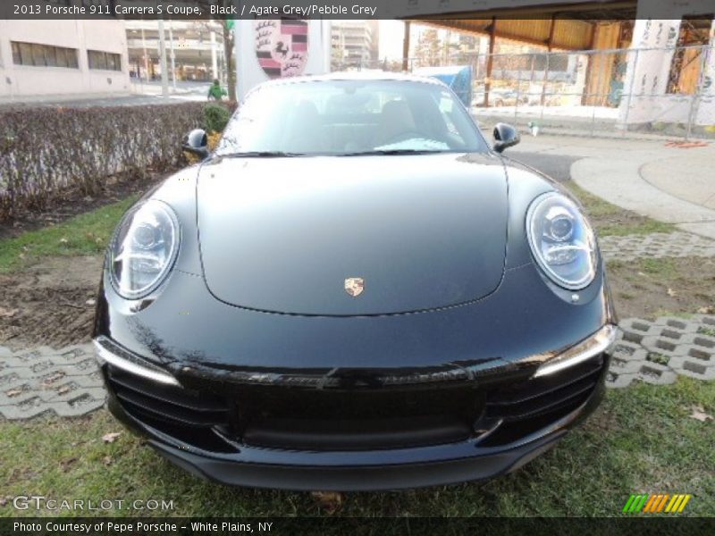 Black / Agate Grey/Pebble Grey 2013 Porsche 911 Carrera S Coupe