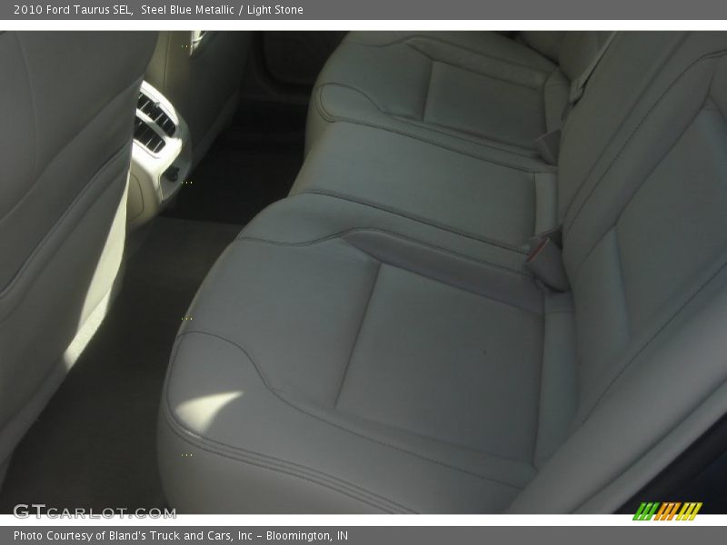 Steel Blue Metallic / Light Stone 2010 Ford Taurus SEL