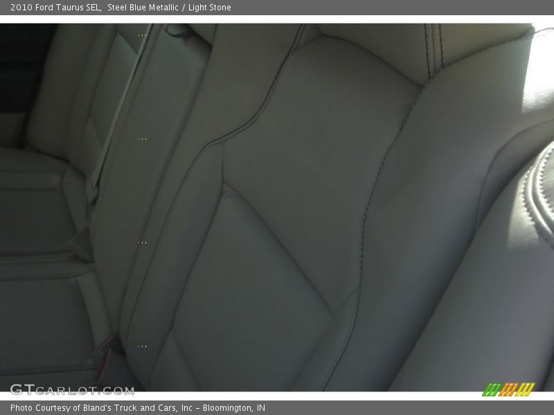 Steel Blue Metallic / Light Stone 2010 Ford Taurus SEL