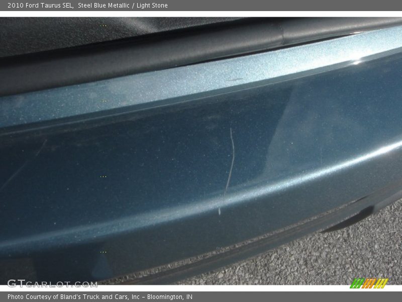 Steel Blue Metallic / Light Stone 2010 Ford Taurus SEL