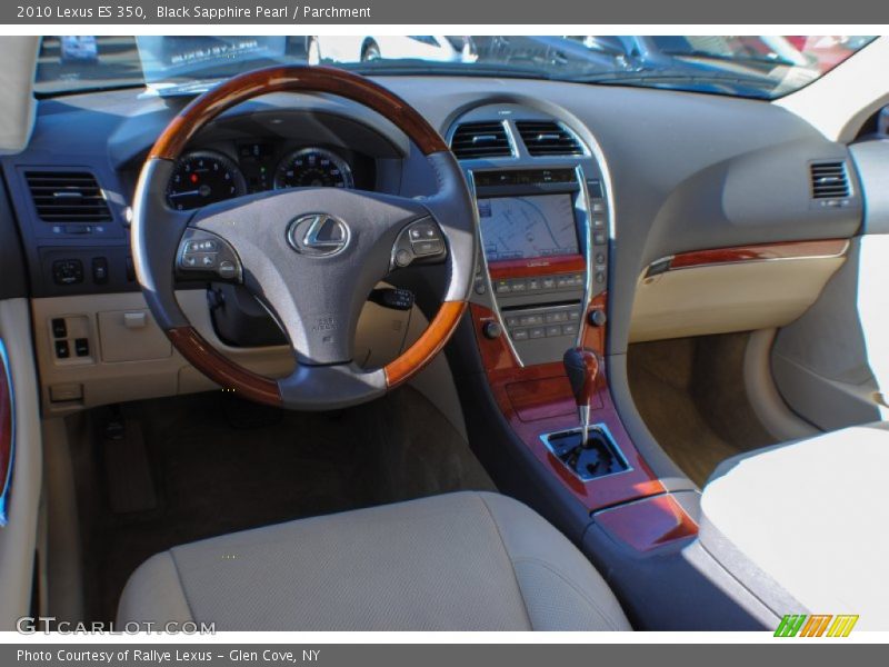 Black Sapphire Pearl / Parchment 2010 Lexus ES 350