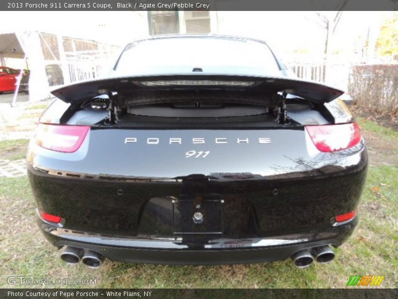 Black / Agate Grey/Pebble Grey 2013 Porsche 911 Carrera S Coupe