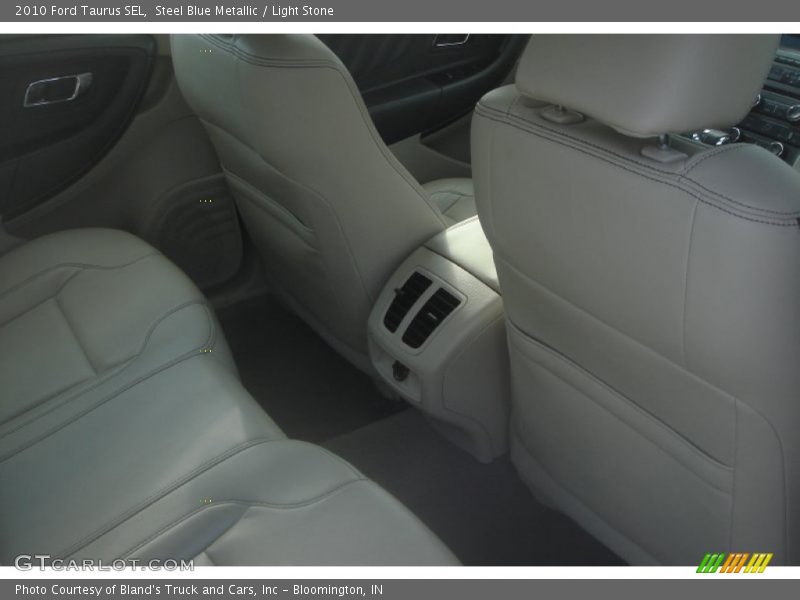 Steel Blue Metallic / Light Stone 2010 Ford Taurus SEL