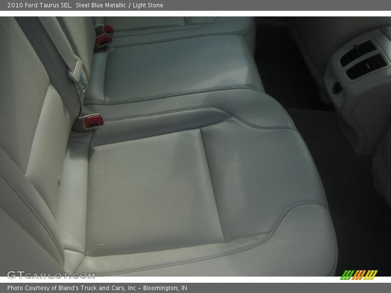 Steel Blue Metallic / Light Stone 2010 Ford Taurus SEL