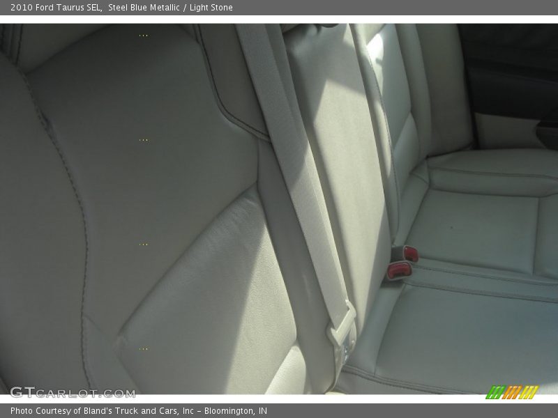 Steel Blue Metallic / Light Stone 2010 Ford Taurus SEL