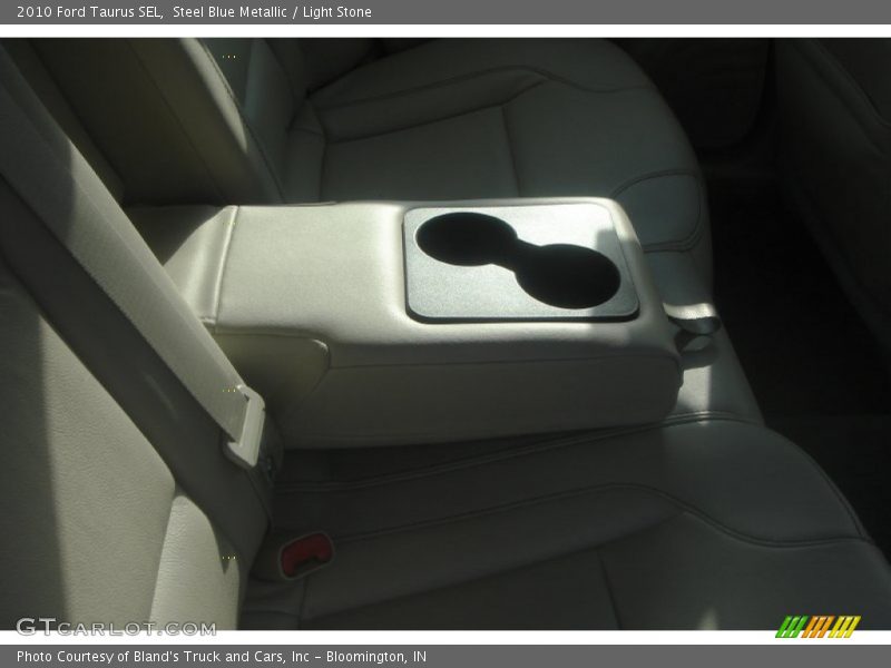 Steel Blue Metallic / Light Stone 2010 Ford Taurus SEL