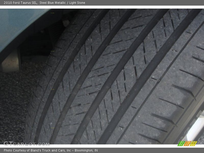 Steel Blue Metallic / Light Stone 2010 Ford Taurus SEL