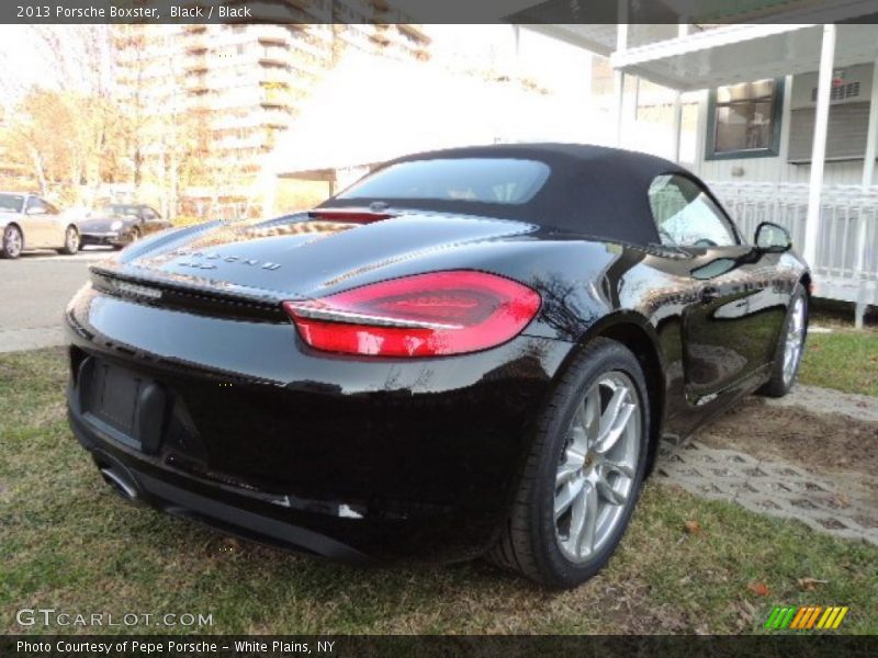 Black / Black 2013 Porsche Boxster