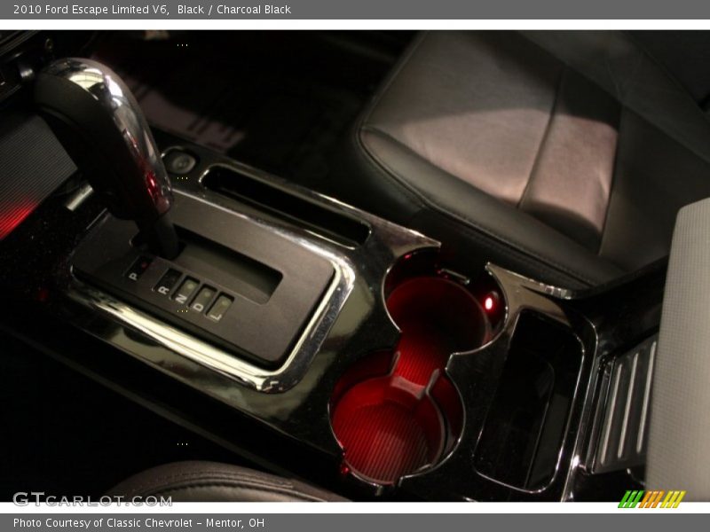 Black / Charcoal Black 2010 Ford Escape Limited V6
