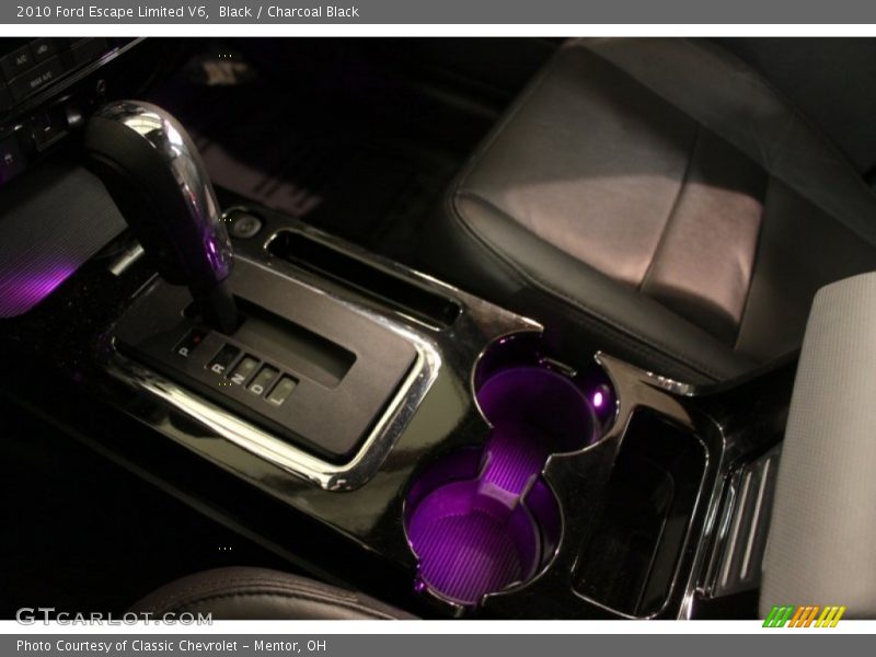 Black / Charcoal Black 2010 Ford Escape Limited V6