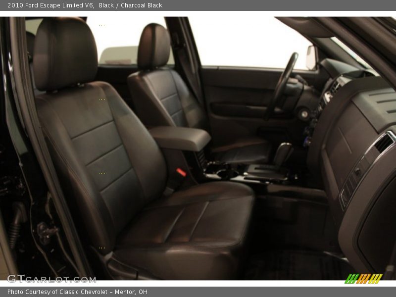 Black / Charcoal Black 2010 Ford Escape Limited V6