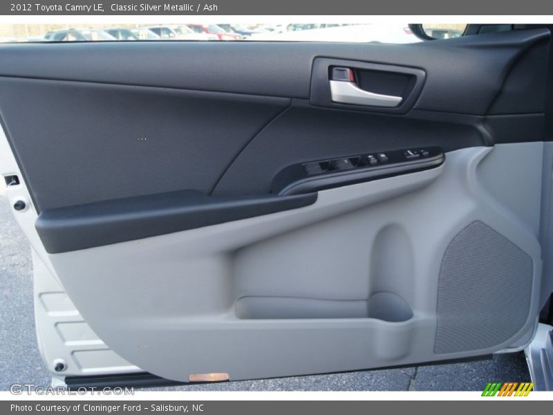 Classic Silver Metallic / Ash 2012 Toyota Camry LE