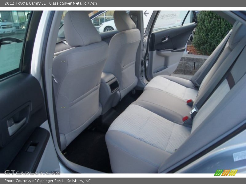 Classic Silver Metallic / Ash 2012 Toyota Camry LE