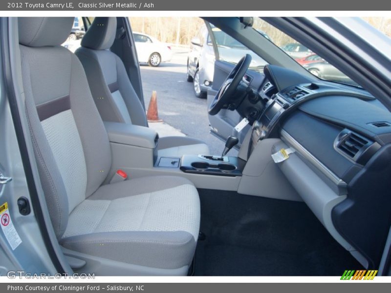 Classic Silver Metallic / Ash 2012 Toyota Camry LE