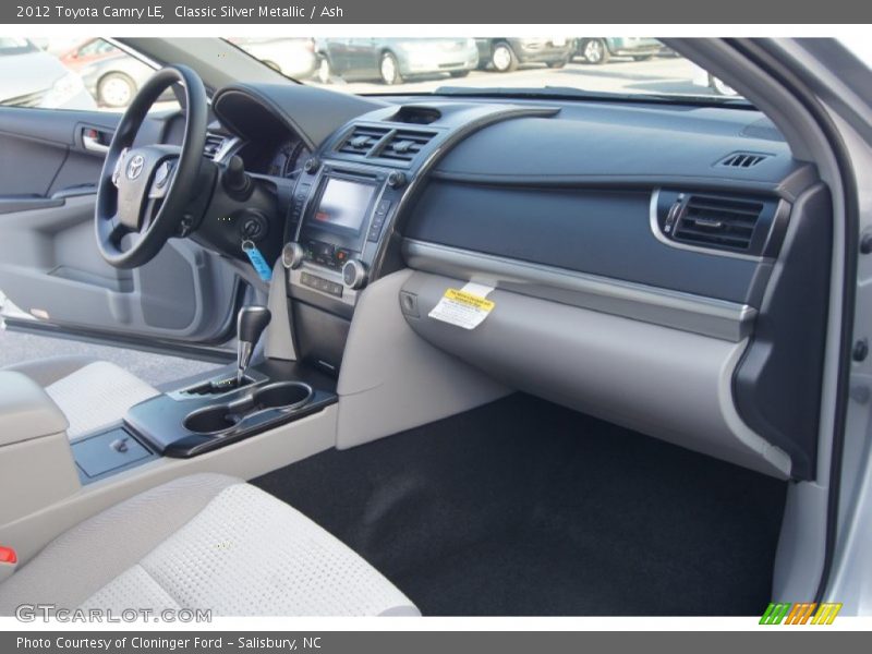 Classic Silver Metallic / Ash 2012 Toyota Camry LE