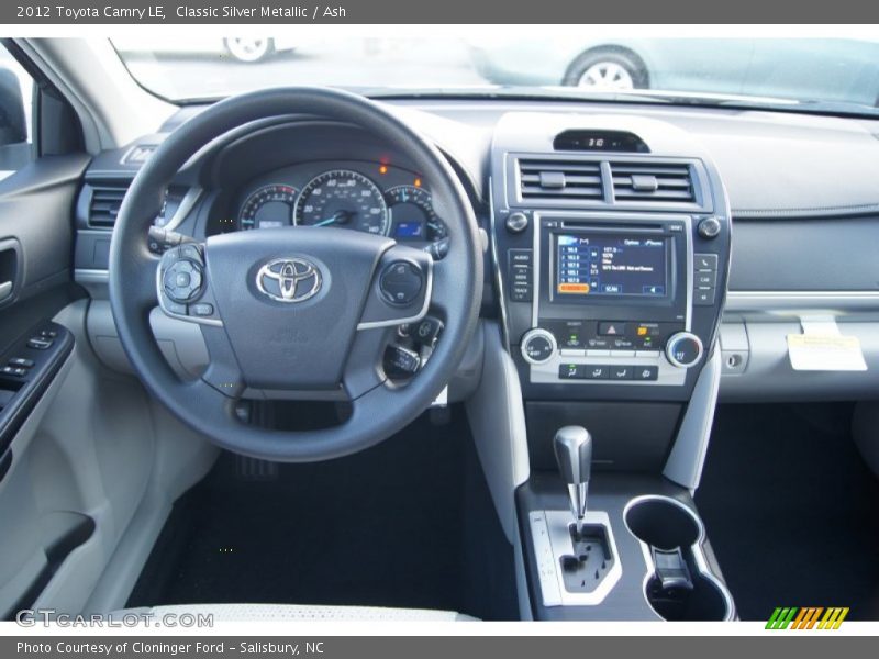 Classic Silver Metallic / Ash 2012 Toyota Camry LE