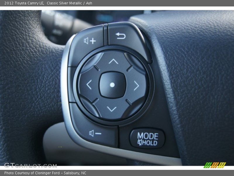 Classic Silver Metallic / Ash 2012 Toyota Camry LE