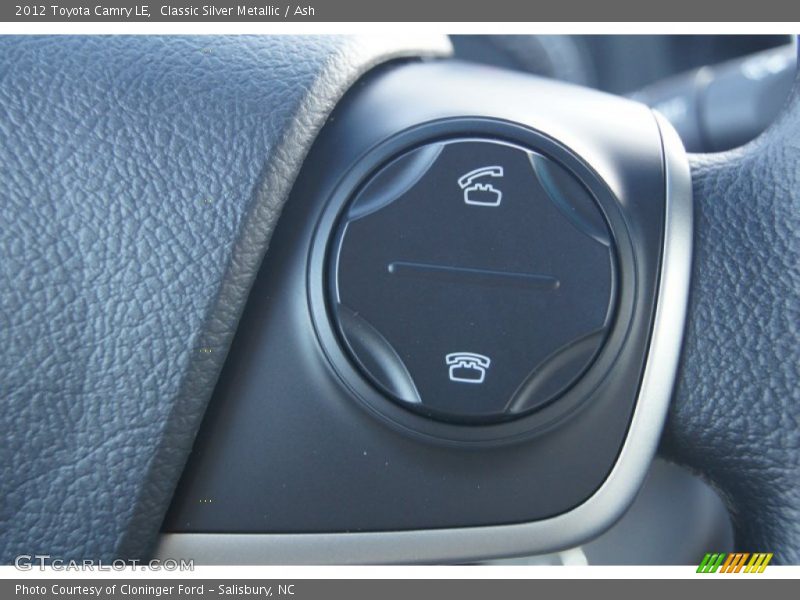 Classic Silver Metallic / Ash 2012 Toyota Camry LE