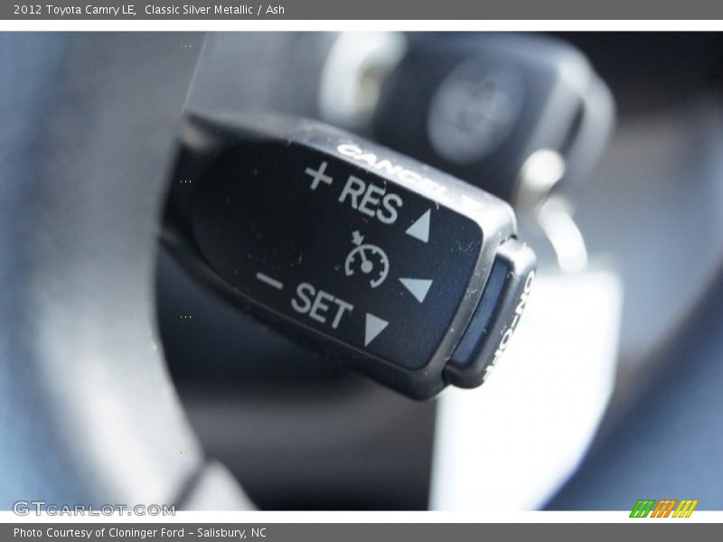 Classic Silver Metallic / Ash 2012 Toyota Camry LE